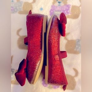 Red H&M toddler girls size 9 ballet flats